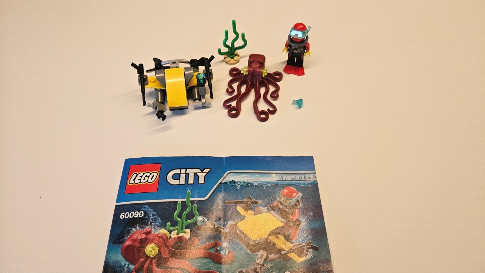 Lego City 60090 Diepzee Duikscooter met Minifiguur, City, Lego, Ophalen of Verzenden, Zo goed als nieuw