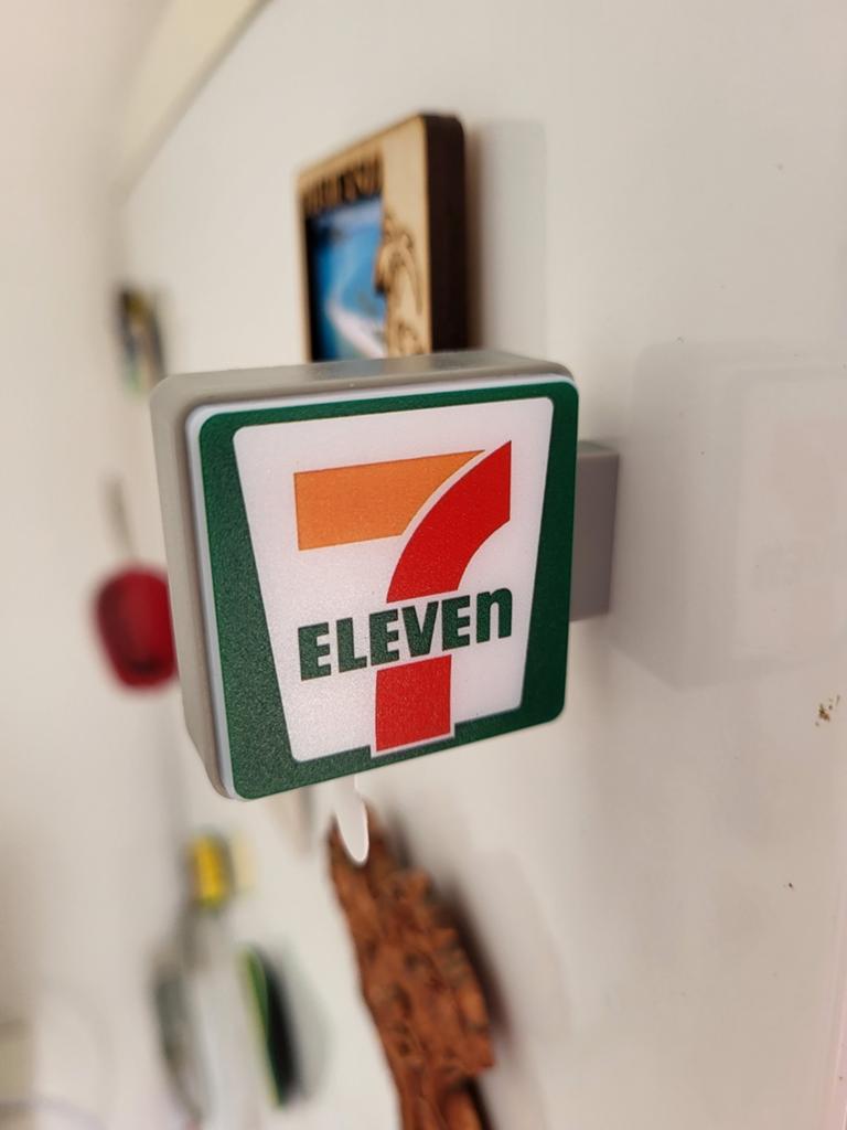 7-Eleven Koelkastmagneet, Verzenden, Nieuw, Kunststof