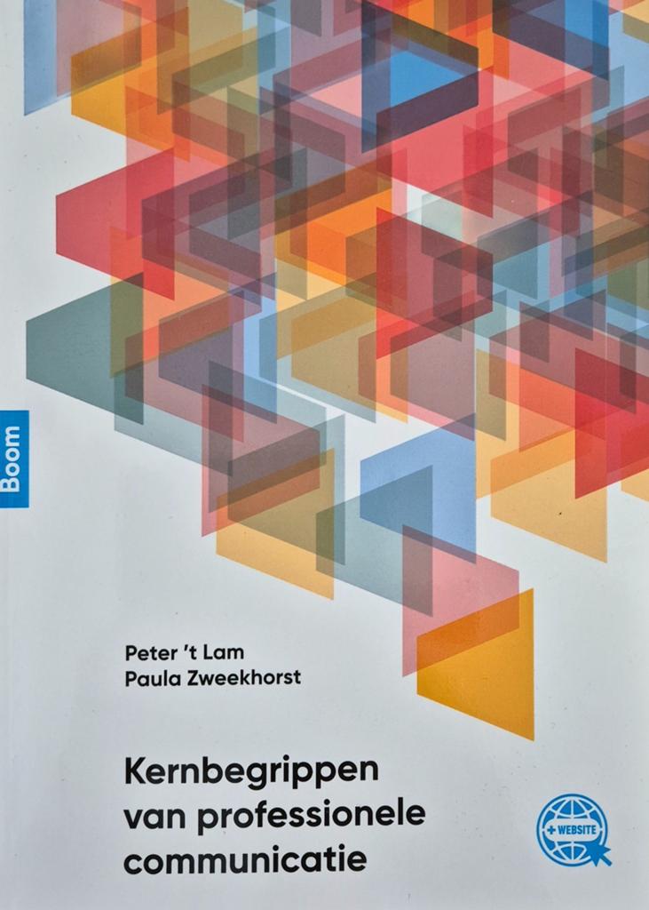 Kernbegrippen van professionele communicatie - 2e druk, Gelezen, Gamma, Peter 't Lam en Paula Zweekhorst, HBO
