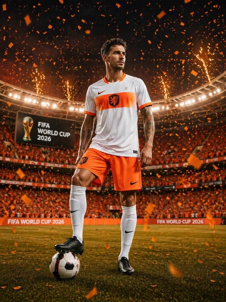 Nederlands Elftal Uit Tenue - Volwassenen & Kinderen, Ophalen of Verzenden, Nieuw, Set