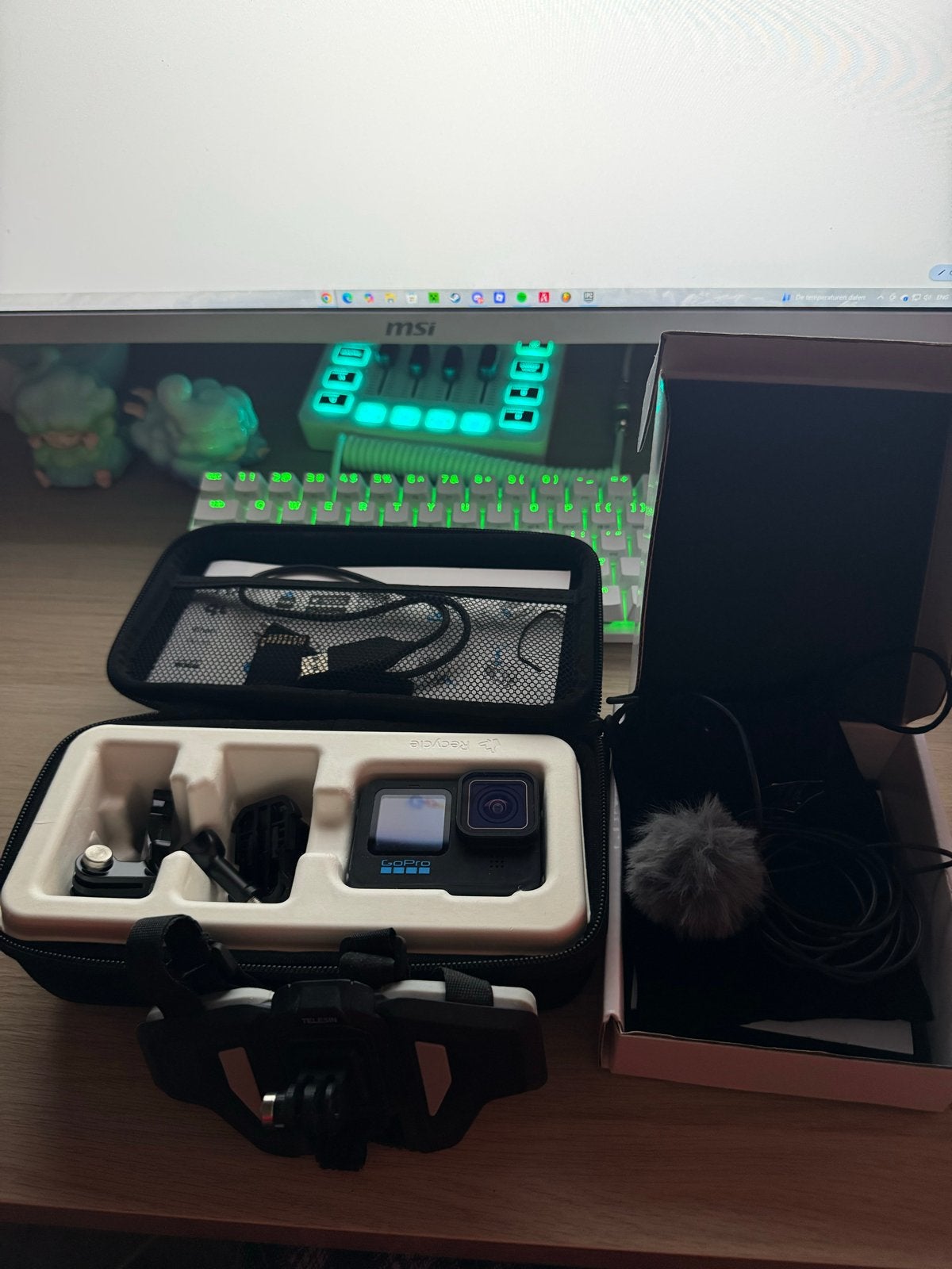 GoPro Hero 10 Black, Ophalen, Zo goed als nieuw, GoPro