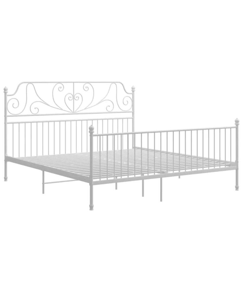 Ikea twee persoons bed, Ophalen, Wit, Tweepersoons, 200 cm