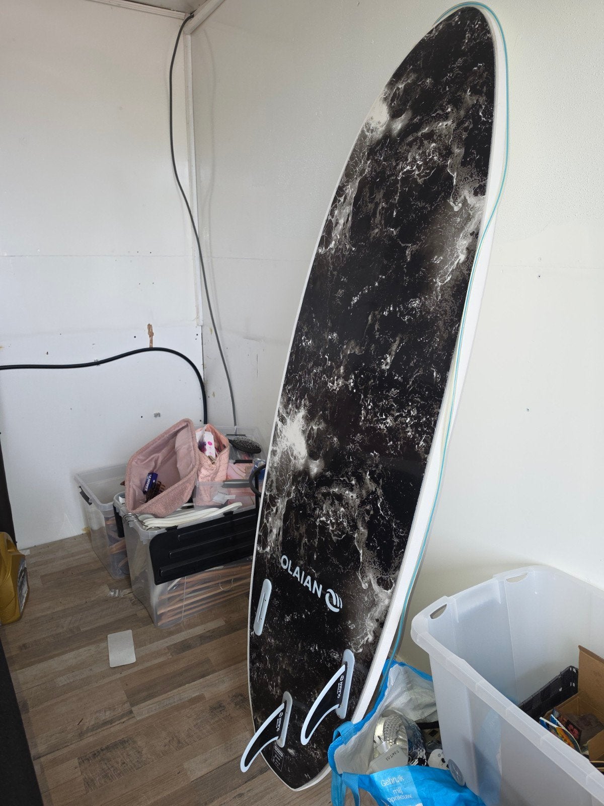 Olaian 500 6'0" Softtop Surfboard - Zo goed als nieuw, Watersport en Boten, Golfsurfen, Ophalen, Zo goed als nieuw, Shortboard