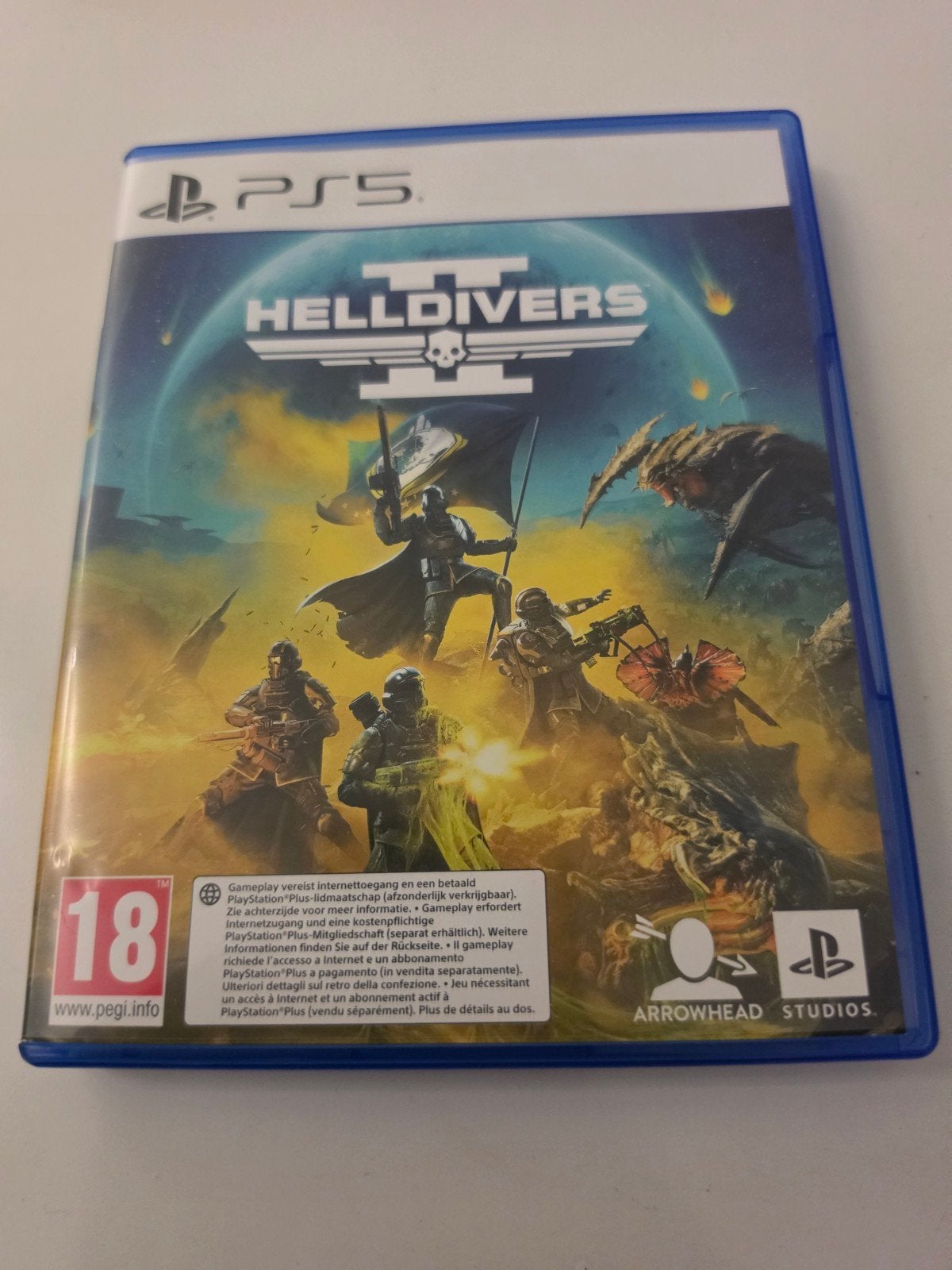 Helldivers PS5 Game - Zo goed als nieuw, Vanaf 18 jaar, Shooter, Onbekend, Ophalen of Verzenden