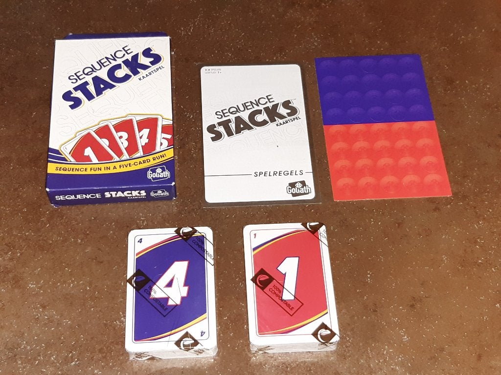 Sequence stacks kaartspel splinternieuw, Verzenden, Nieuw