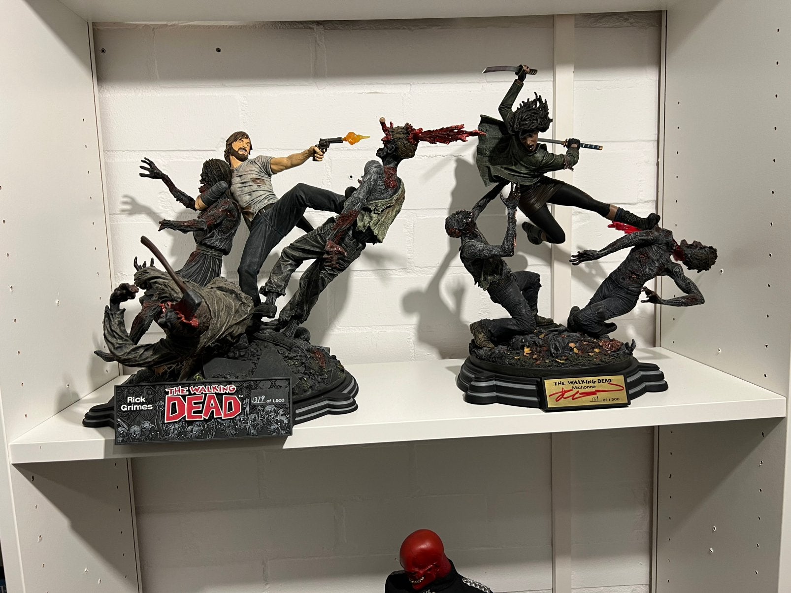 MC Farlane walking dead statue, Ophalen, Zo goed als nieuw, Film, Beeldje, Replica of Model