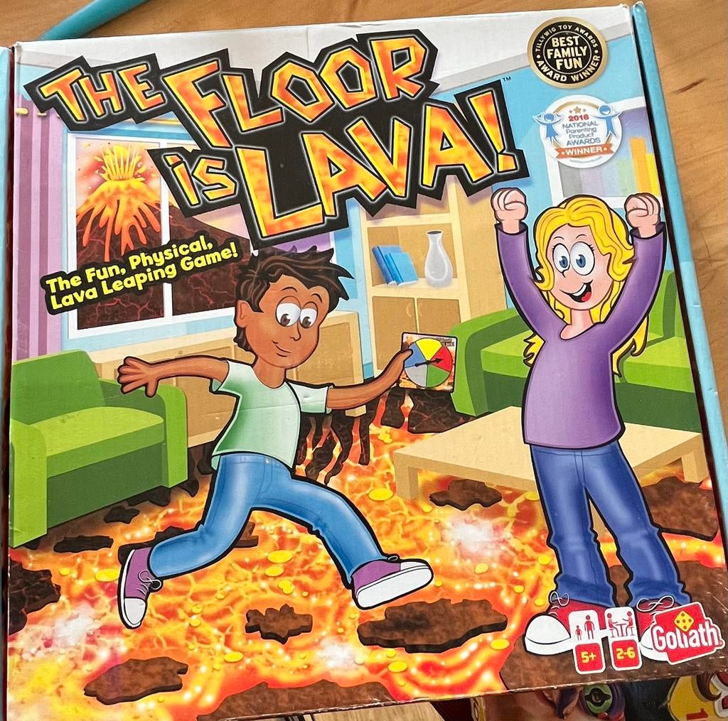 De vloer is lava, Vijf spelers of meer, Ophalen of Verzenden, Gebruikt