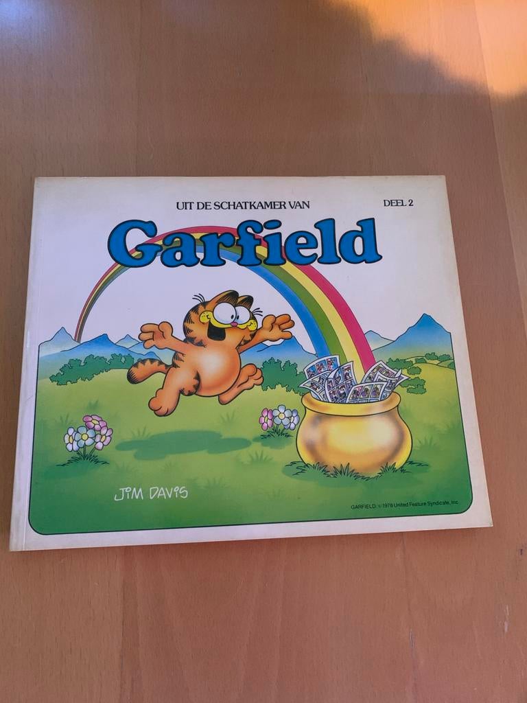 Garfield: Uit de Schatkamer van Garfield - Deel 2, Eén stripboek, Ophalen of Verzenden, Gelezen