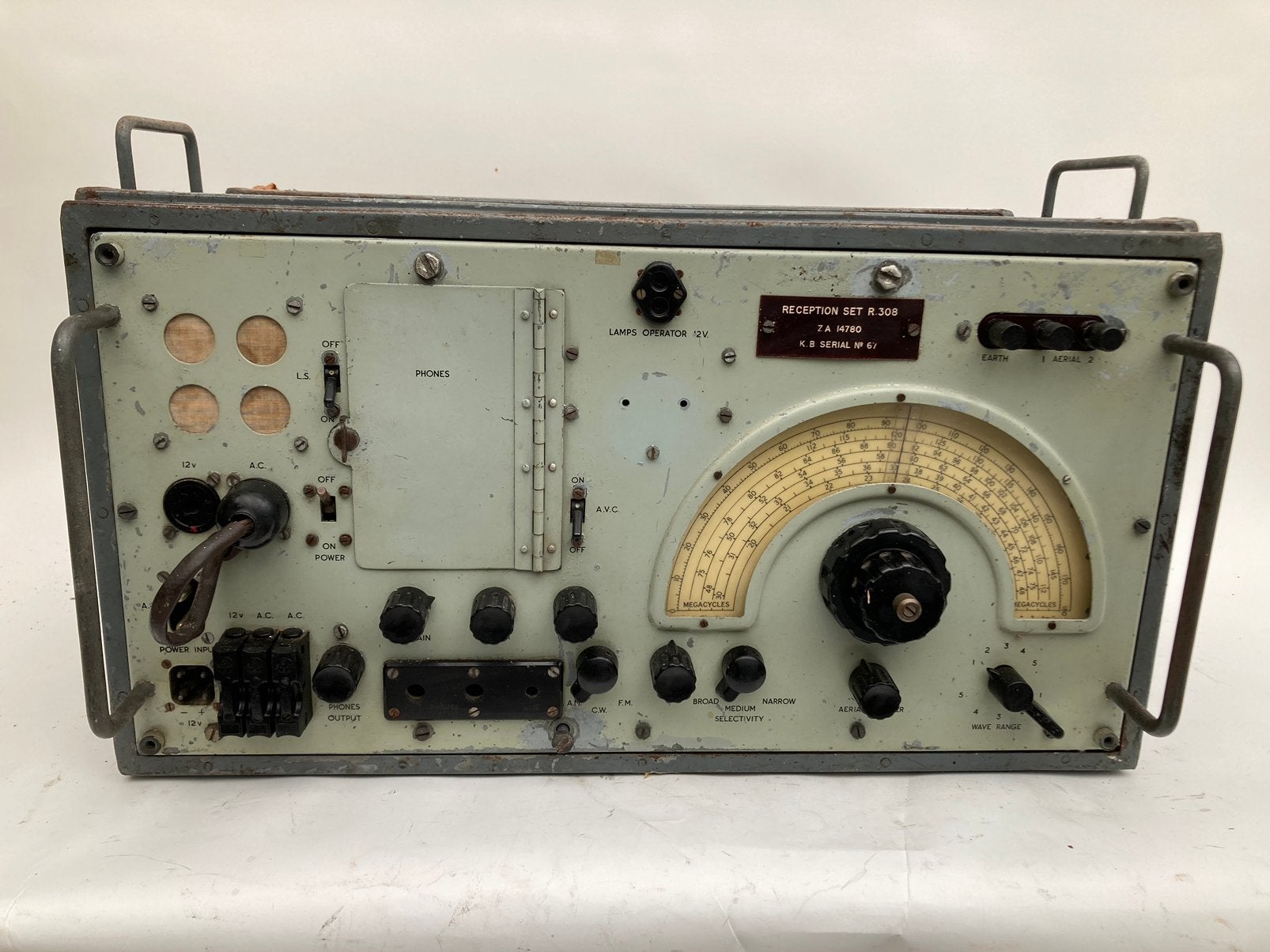 R-308 FM Receiver WW2, Telecommunicatie, Ophalen, Gebruikt, Ontvanger