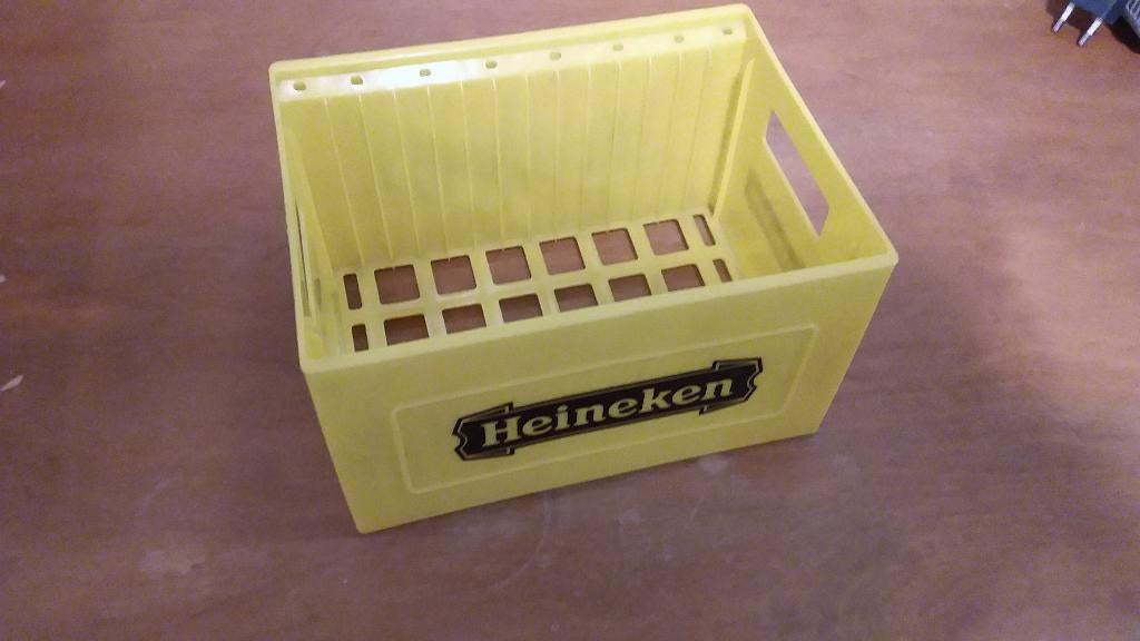 Heineken cd kratje, Verzamelen, Biermerken, Verzenden, Zo goed als nieuw, Overige typen, Heineken