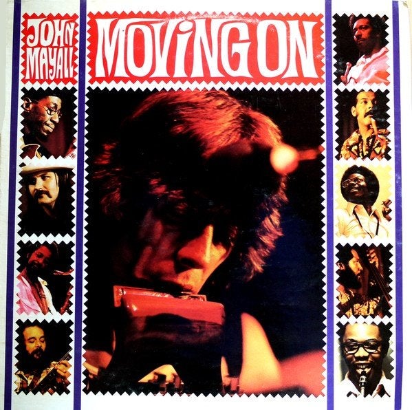 LP - John Mayall - Moving on, Gebruikt, Inclusief binnenhoes, Ophalen of Verzenden, 12 inch