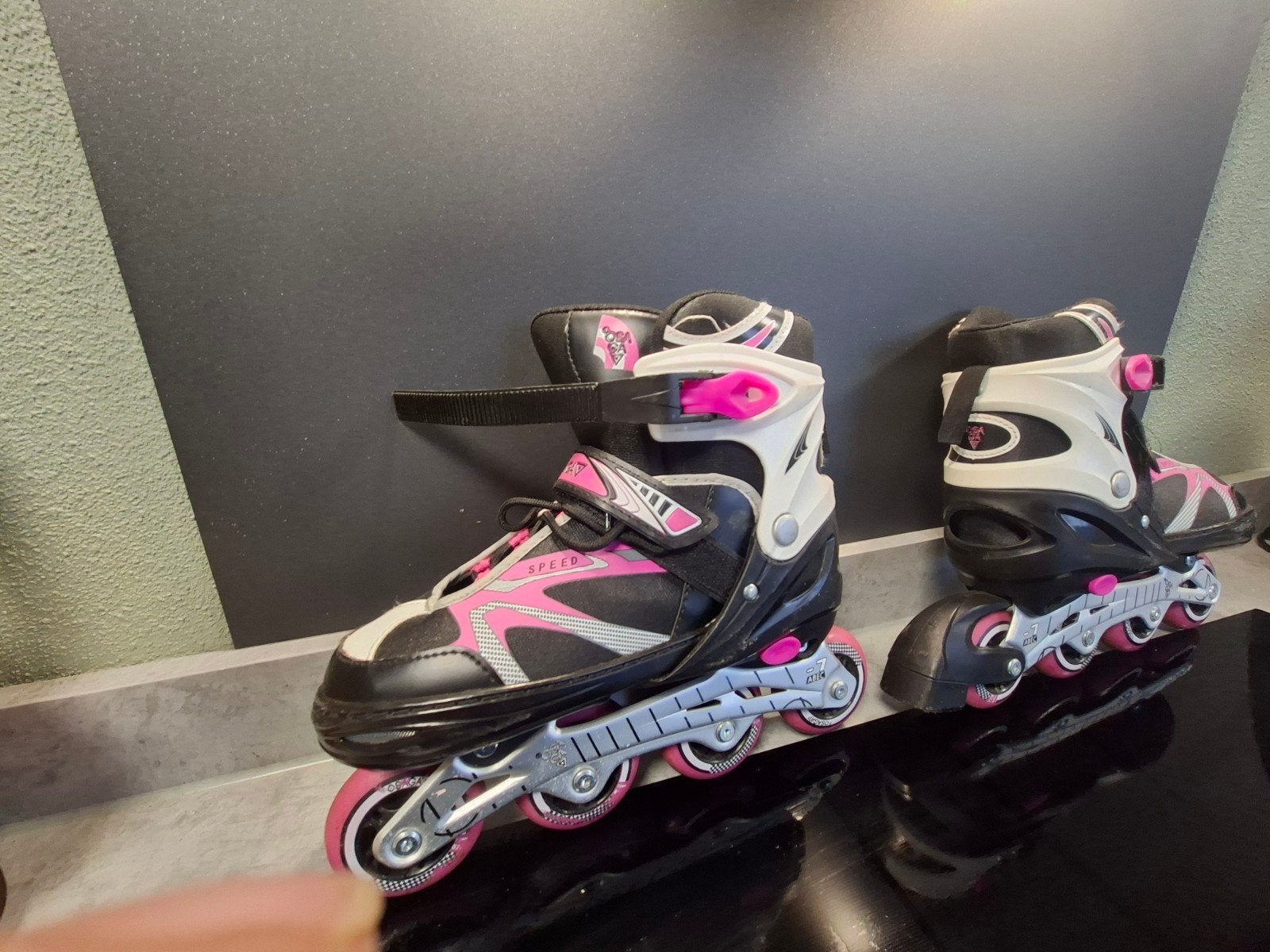 Osaga Speed Skeelers - Maat 39-42 - Nette staat, Sport en Fitness, Ophalen of Verzenden, Verstelbaar, Gebruikt, Overige merken
