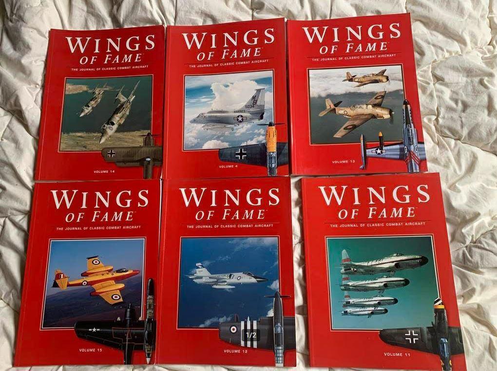 11x Wings of Fame, Ophalen of Verzenden, Zo goed als nieuw, Boek of Tijdschrift