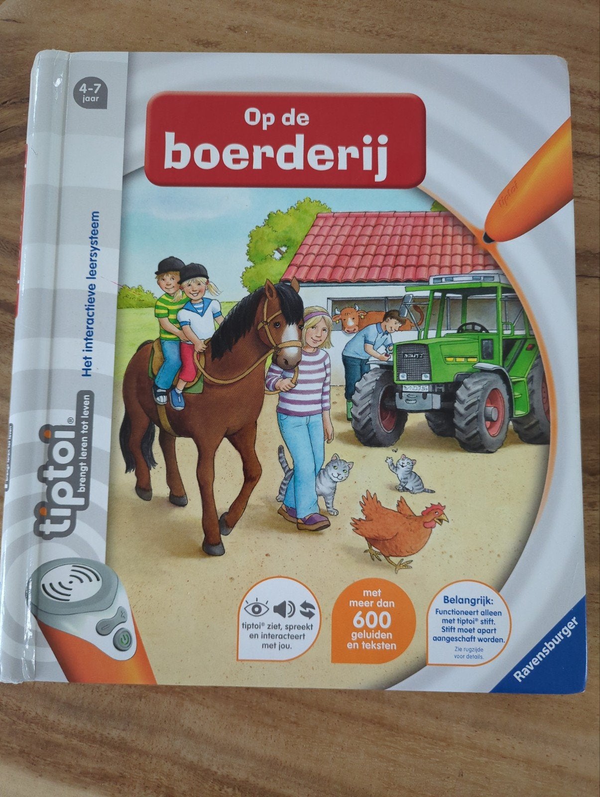 Tiptoi boek: Op de boerderij (4-7 jaar), Ophalen of Verzenden