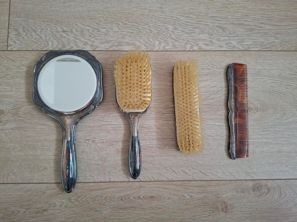 Complete kapset kaptafelset vintage antiek brocant, Antiek en Kunst, Ophalen of Verzenden