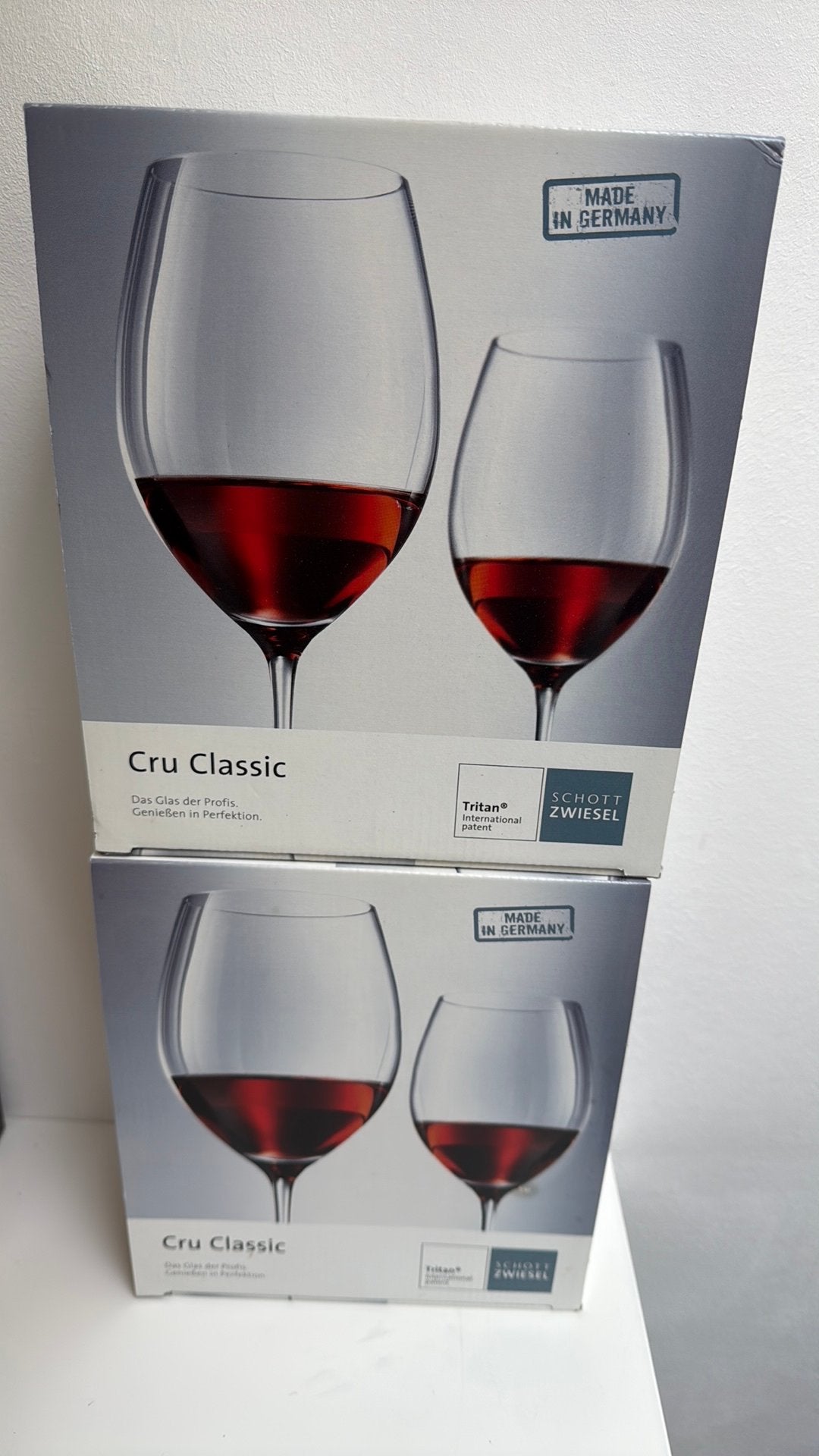 Schott Zwiesel Cru Classic rode wijn glazen nieuw, Ophalen of Verzenden, Nieuw, Overige typen