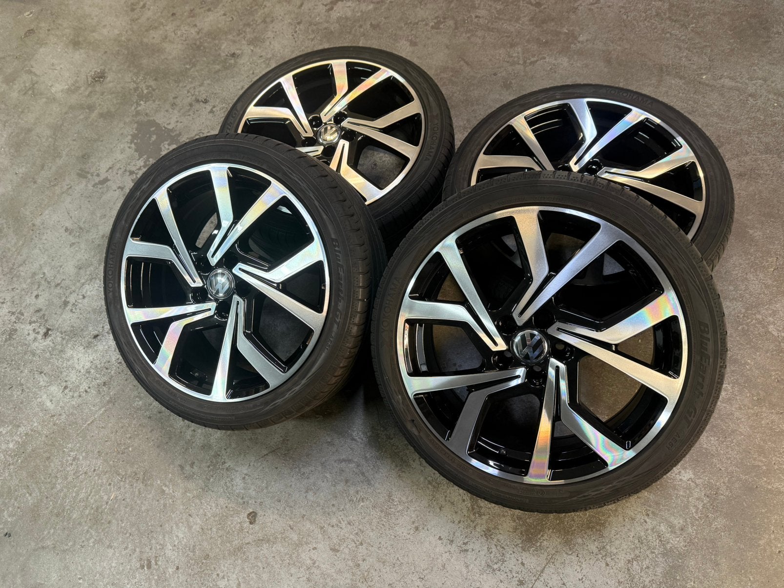 ✅18 inch Polo 2G GTI Velgen 5x100 Volkswagen 6R Golf 4 A1 6C, 18 inch, Gebruikt, Banden en Velgen, Ophalen of Verzenden