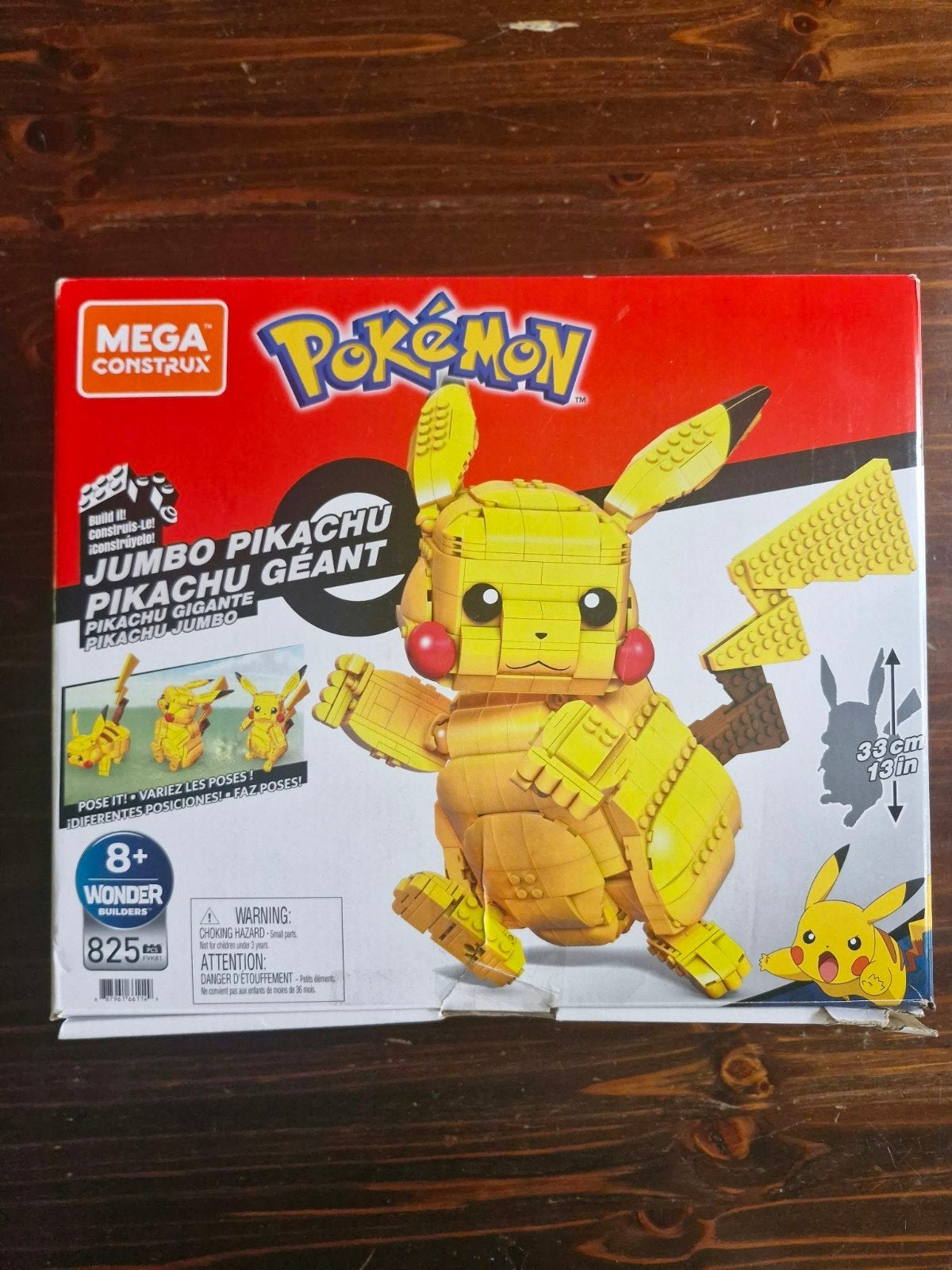 Pokemon pikachu mega construx, Ophalen of Verzenden, Nieuw