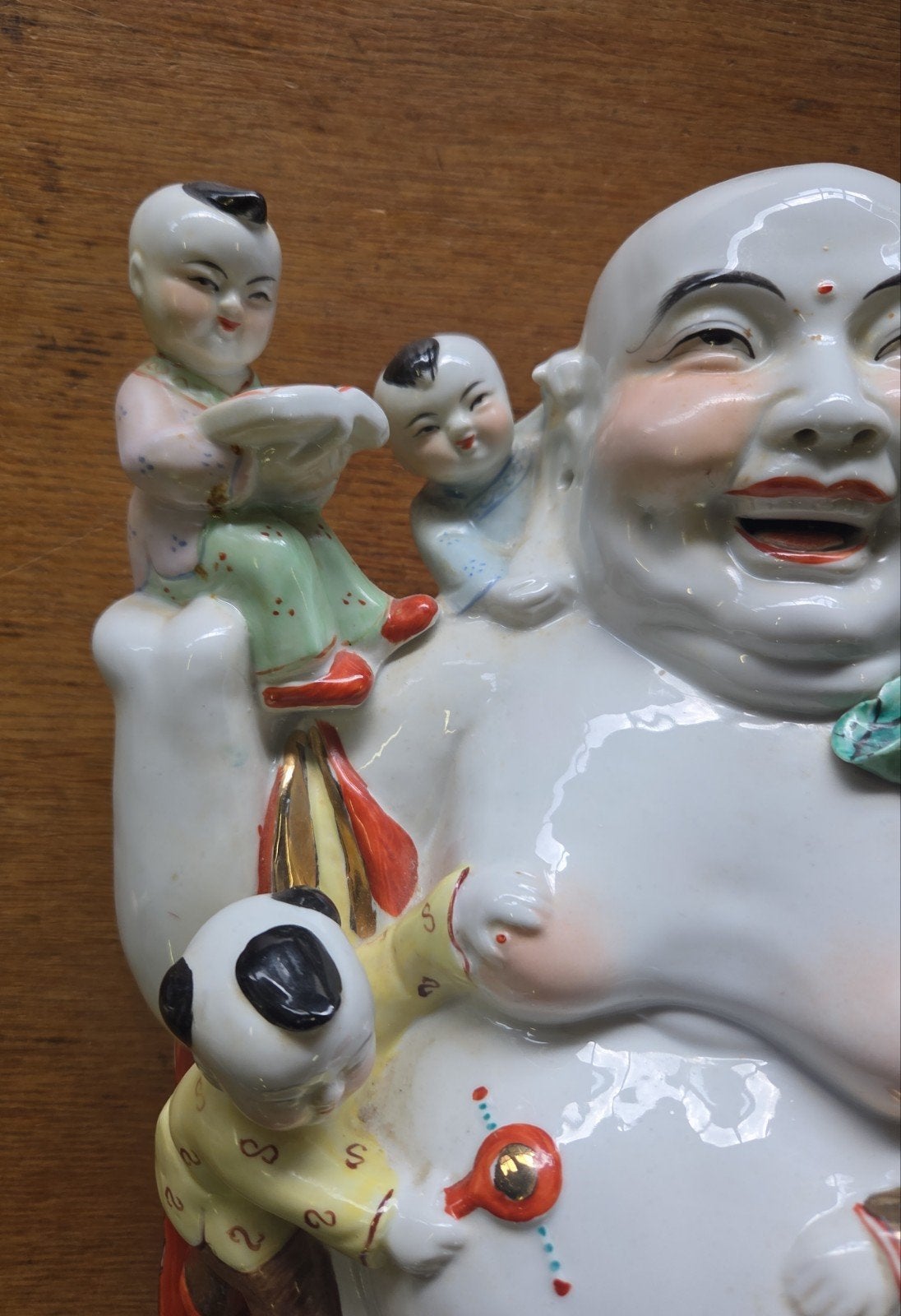 Grote Chinese Lachende Boeddha Famille Rose

9 kinderen, Huis en Inrichting, Woonaccessoires | Boeddhabeelden, Ophalen, Gebruikt
