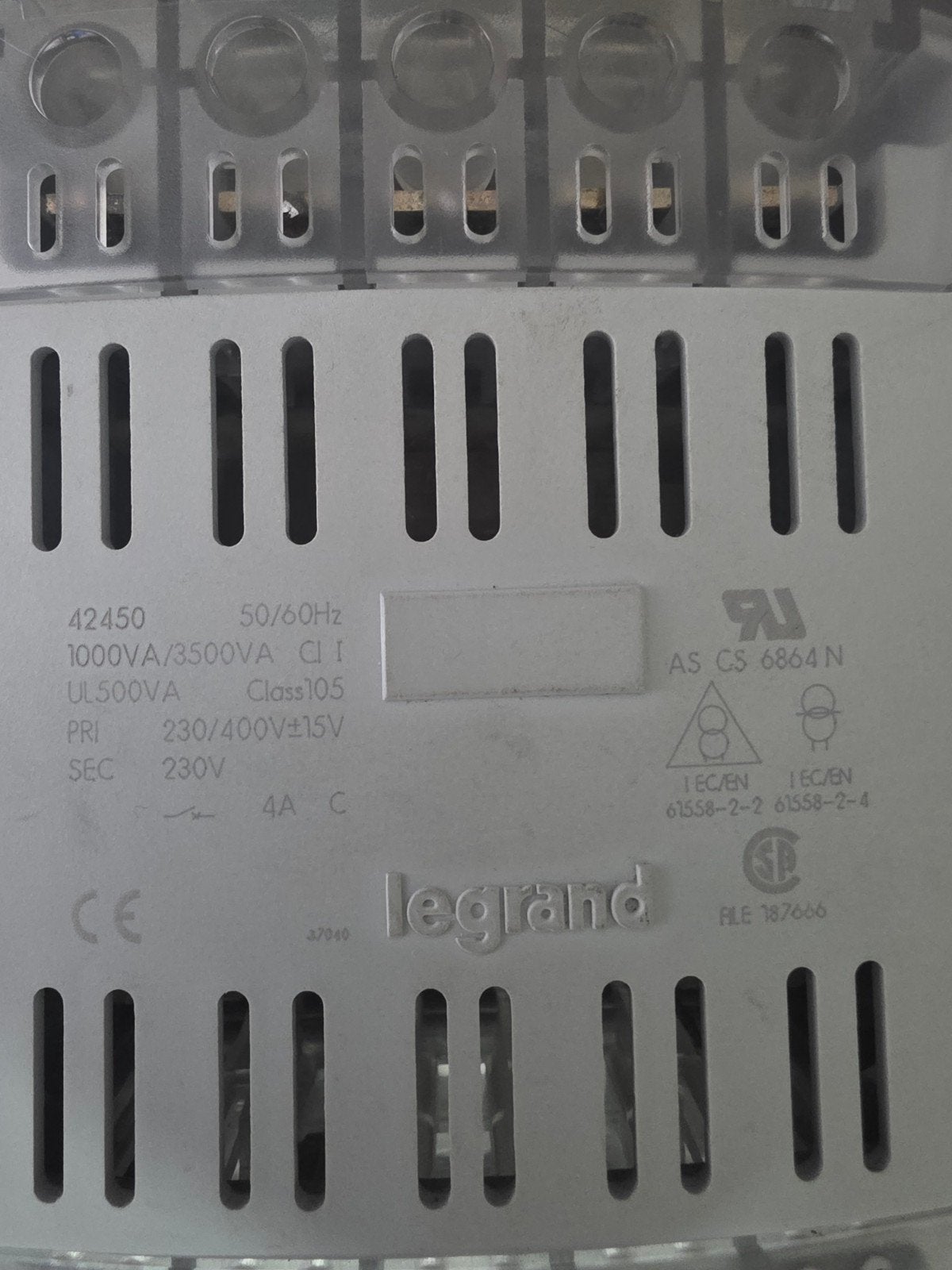 Legrand 42450 transformator 1000VA/3500VA, Hobby en Vrije tijd, Ophalen, Gebruikt