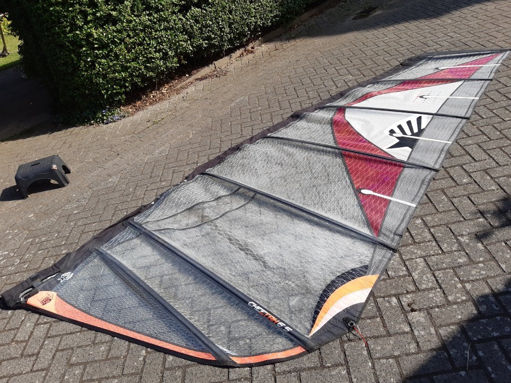 Ezzy Cheetah 6.5 2015, Watersport en Boten, Windsurfen, Gebruikt, 5 tot 6.5 m², Zeil, Ophalen