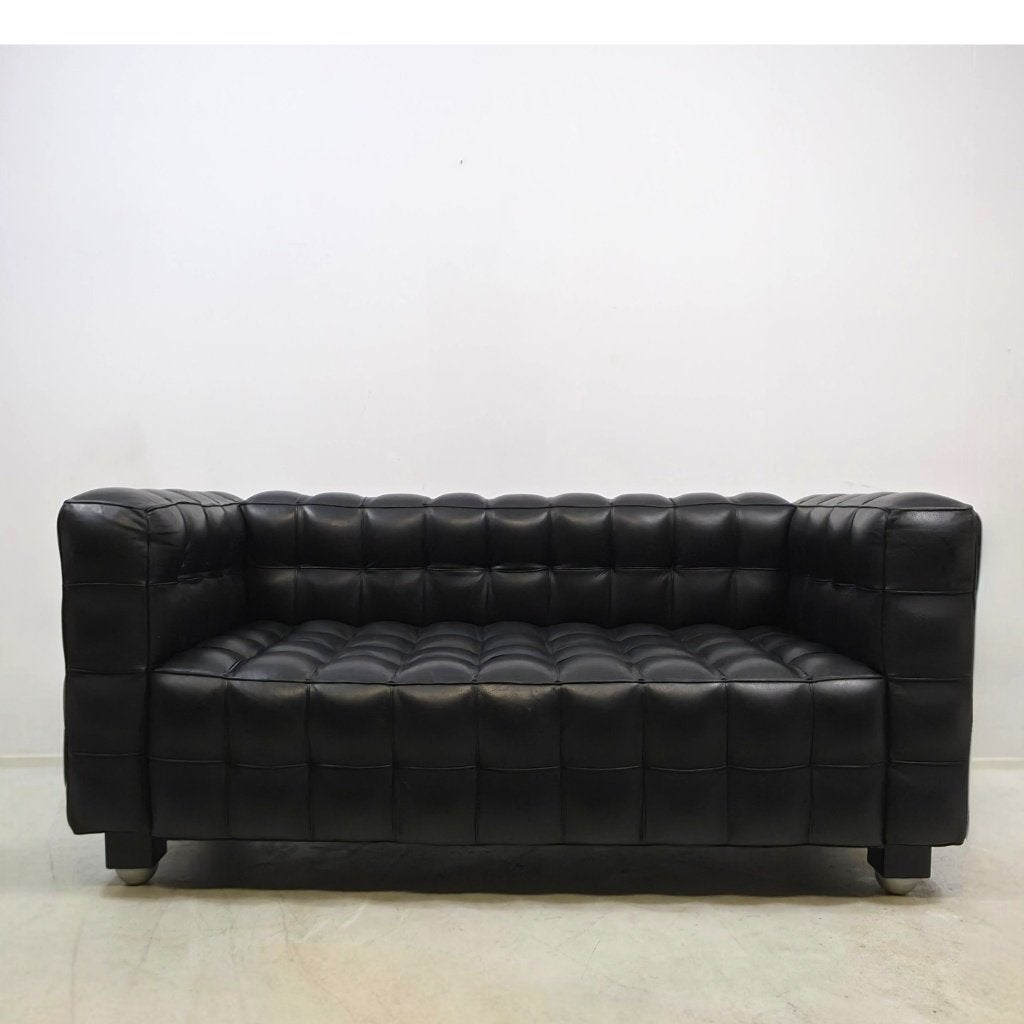 Josef Hoffmann Wittmann Kubus bankstel 80 design mid century, Ophalen, Gebruikt, 150 tot 200 cm, Tweepersoons