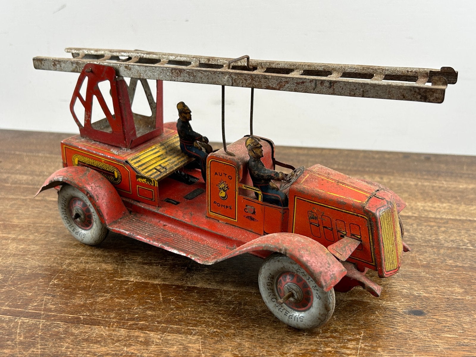 CR Unis Charles Rossignol Blikken Brandweerwagen, Antiek en Kunst, Ophalen of Verzenden