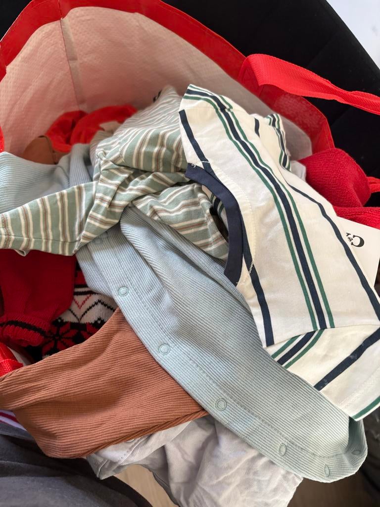 Babykleding jongens pakket - Maat 50 t/m 80, Ophalen of Verzenden, Gebruikt, Overige maten