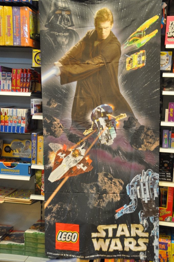 Lego originele Startwars 2 winkel banner +- 25 jaar oud zgan, Kinderen en Baby's, Speelgoed | Duplo en Lego, Star Wars, Lego, Overige typen