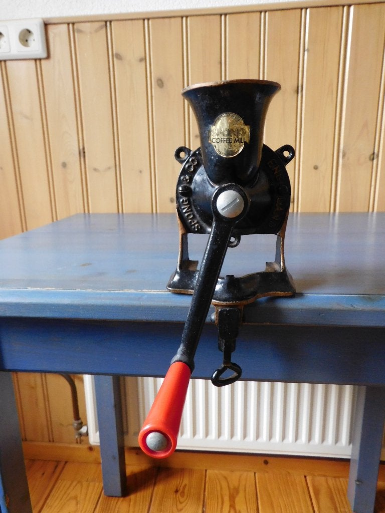 Antieke Coffee Mill nr. 1 Spong Made in England, Ophalen of Verzenden