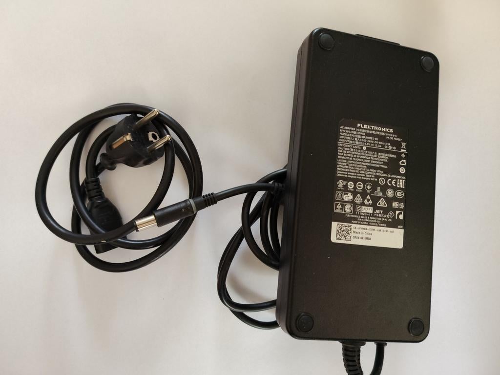 Flextronics AC Adapter 240w Oplader, Computers en Software, Laptop-opladers, Gebruikt, Ophalen of Verzenden