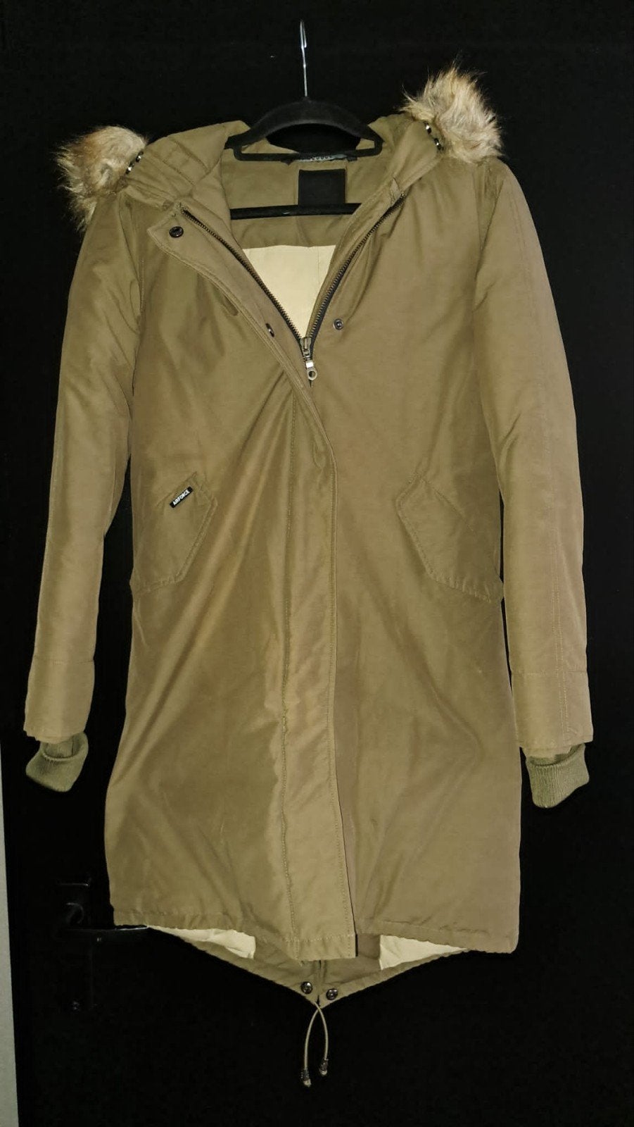 Airforce jas kleur legergroen maat s, Ophalen of Verzenden, Gedragen, Maat 36 (S), Groen