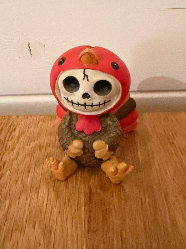 Furrybones Turkey - Uniek Skelet Figuurtje in Kalkoen-pak, Ophalen of Verzenden, Nieuw