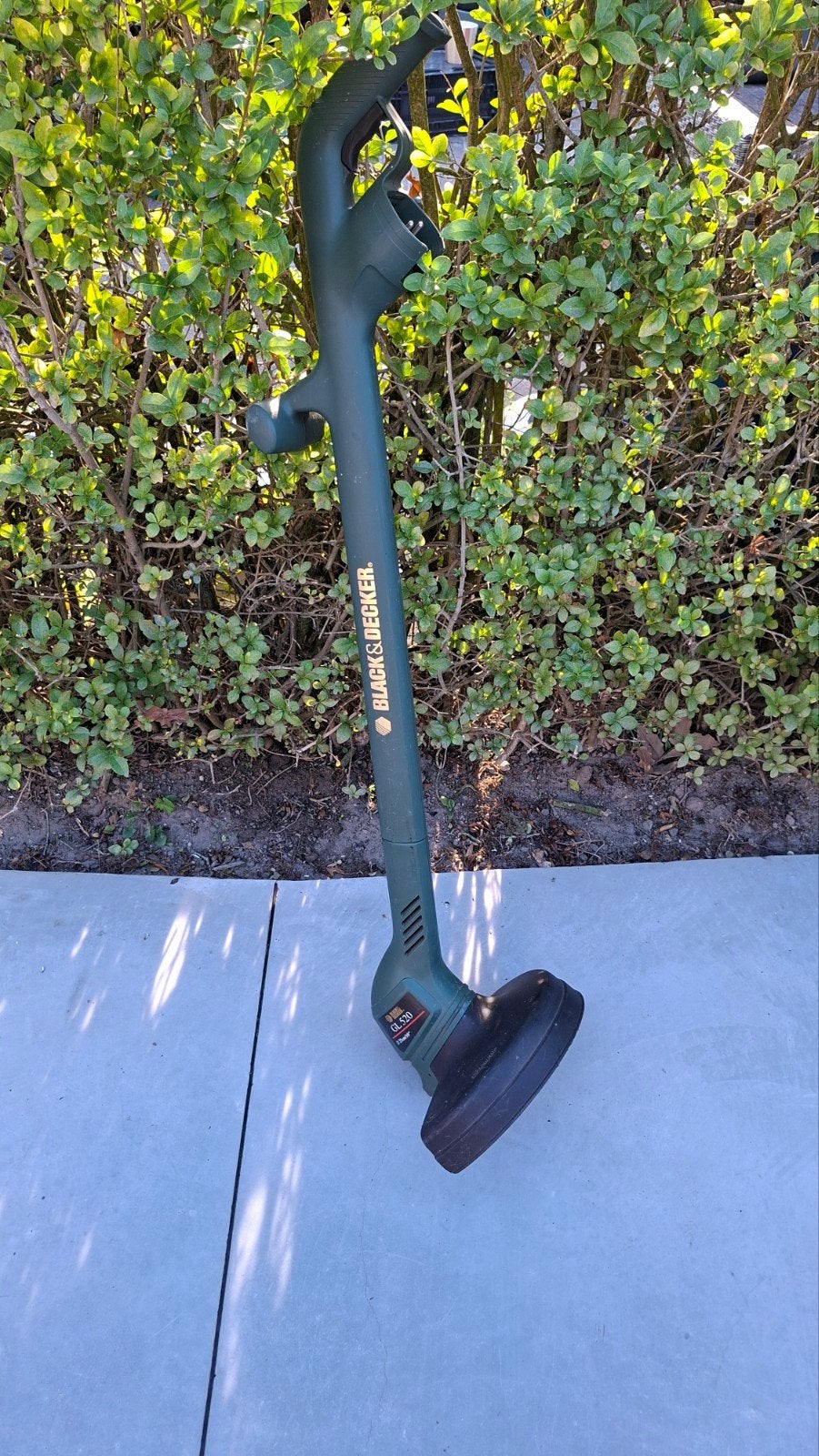 Black & Decker GL520 Grastrimmer - Elektrisch, Gebruikt, Ophalen of Verzenden, Black & Decker, 30 tot 50 cm