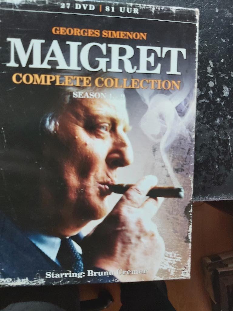 Maigret complete collectie 1 t/m. 9, Gebruikt, Boxset, Ophalen of Verzenden, Drama