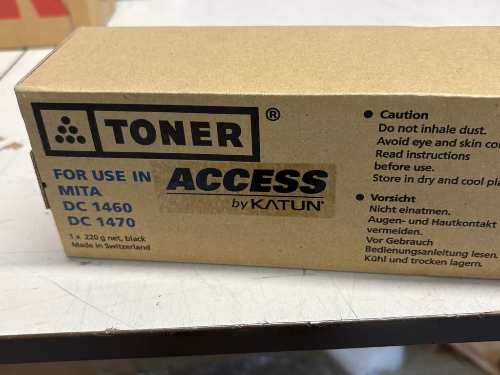 Katun Access Toner voor Mita DC 1460/1470 (220g zwart), Computers en Software, Printers, Zwart-en-wit printen, Printer, Nieuw