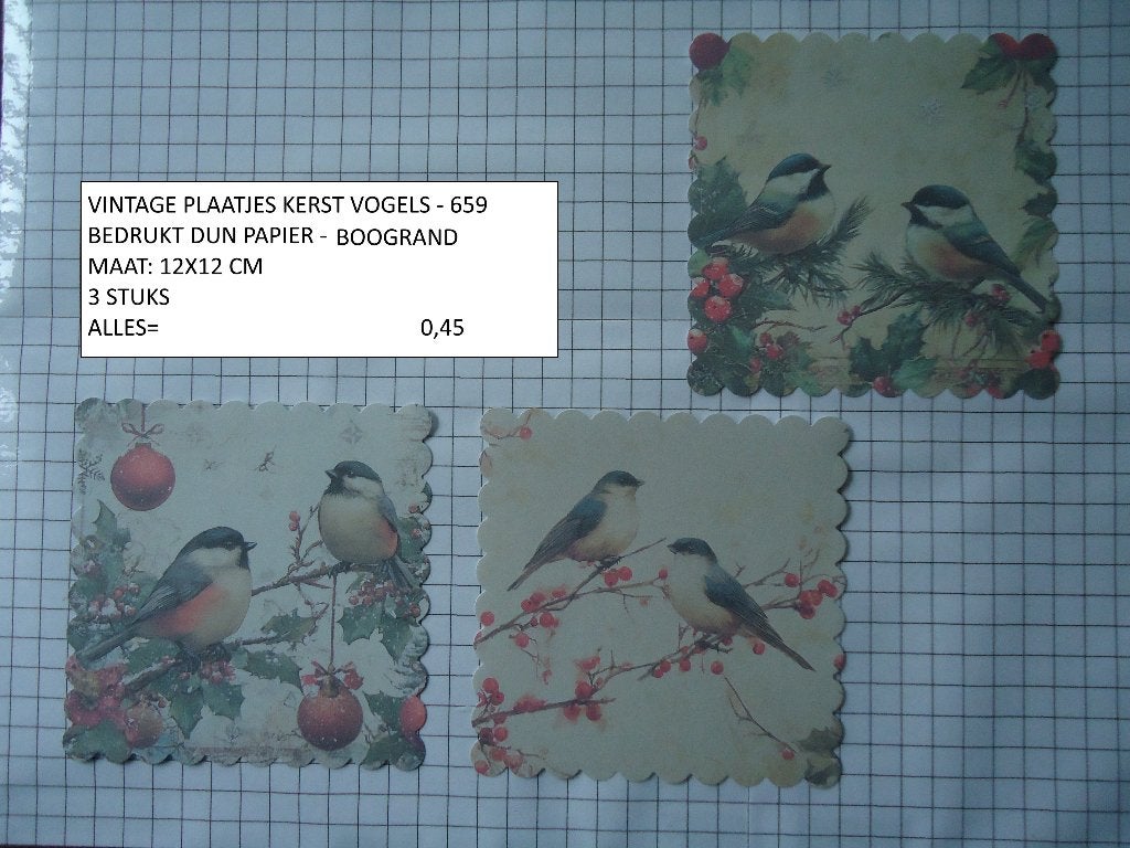⚠️nu 0,20: vintage plaatjes kerst 659 ( alleen verzenden, Hobby en Vrije tijd, Kaarten | Zelf maken, Ophalen, Nieuw, Kerst, Knipvel