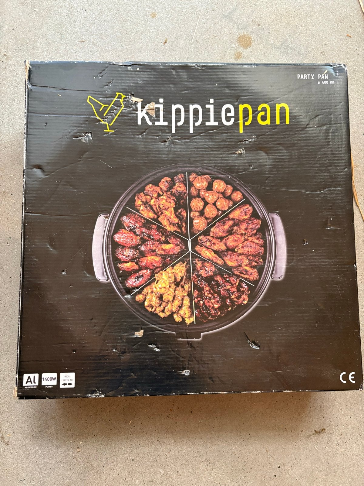 Kippiepan Party Pan - Ideaal voor feesten!, Ophalen, Zo goed als nieuw, 4 t/m 7 personen