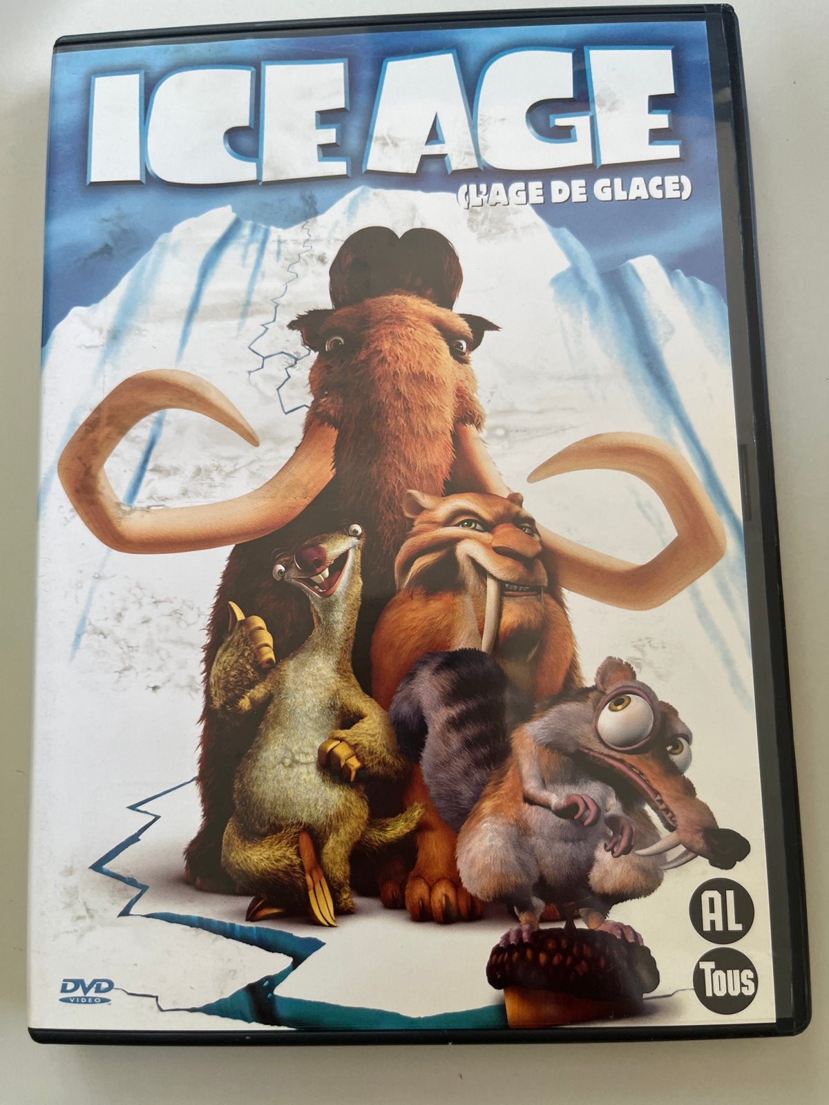 Ice Age DVD - Avontuurlijke animatiefilm voor het hele gezin, Gebruikt, Animatie, Alle leeftijden, Nederlands
