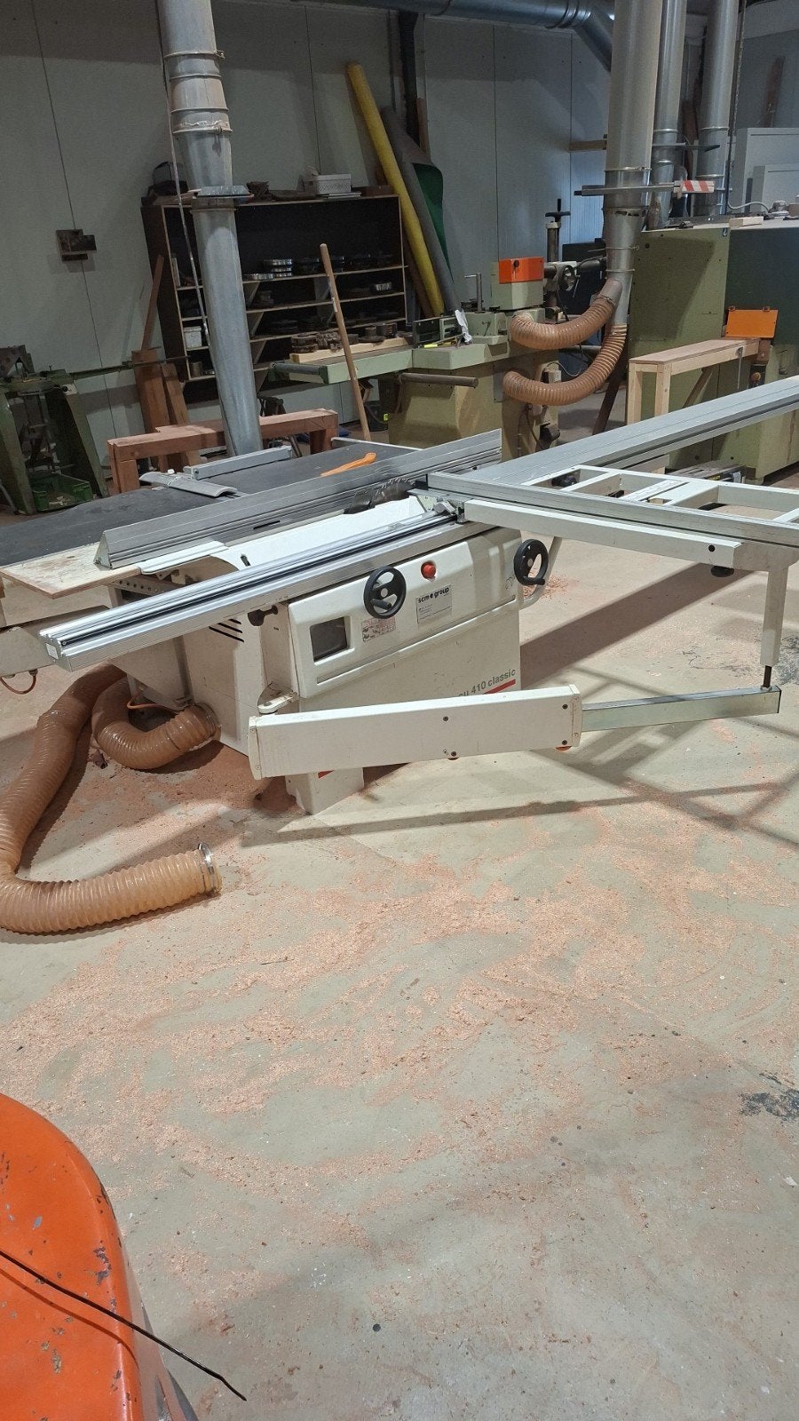 SCM Combinatie Machine met Verlengde Roltafel en Voorritser, Zakelijke goederen, Ophalen of Verzenden