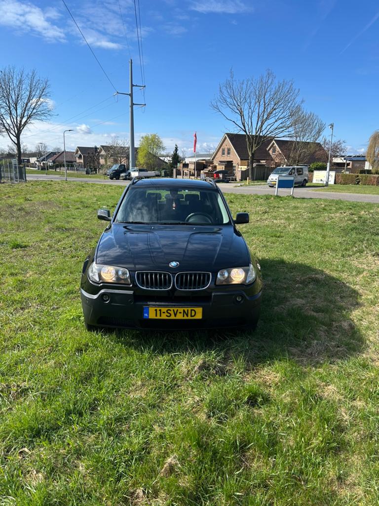 BMW X3 2.0 I Executive 190dkm Nap 2006 Zwart, Auto's, 1995 cc, 4 cilinders, Zwart, Handgeschakeld