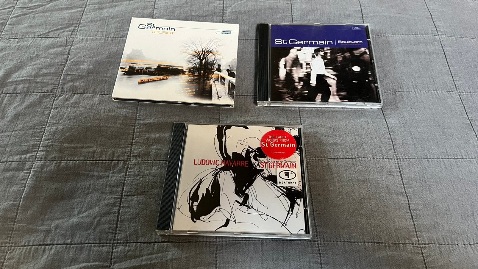 St Germain CD’s: Tourist, Boulevard & From Detroit L Navarre, Ophalen of Verzenden, Zo goed als nieuw