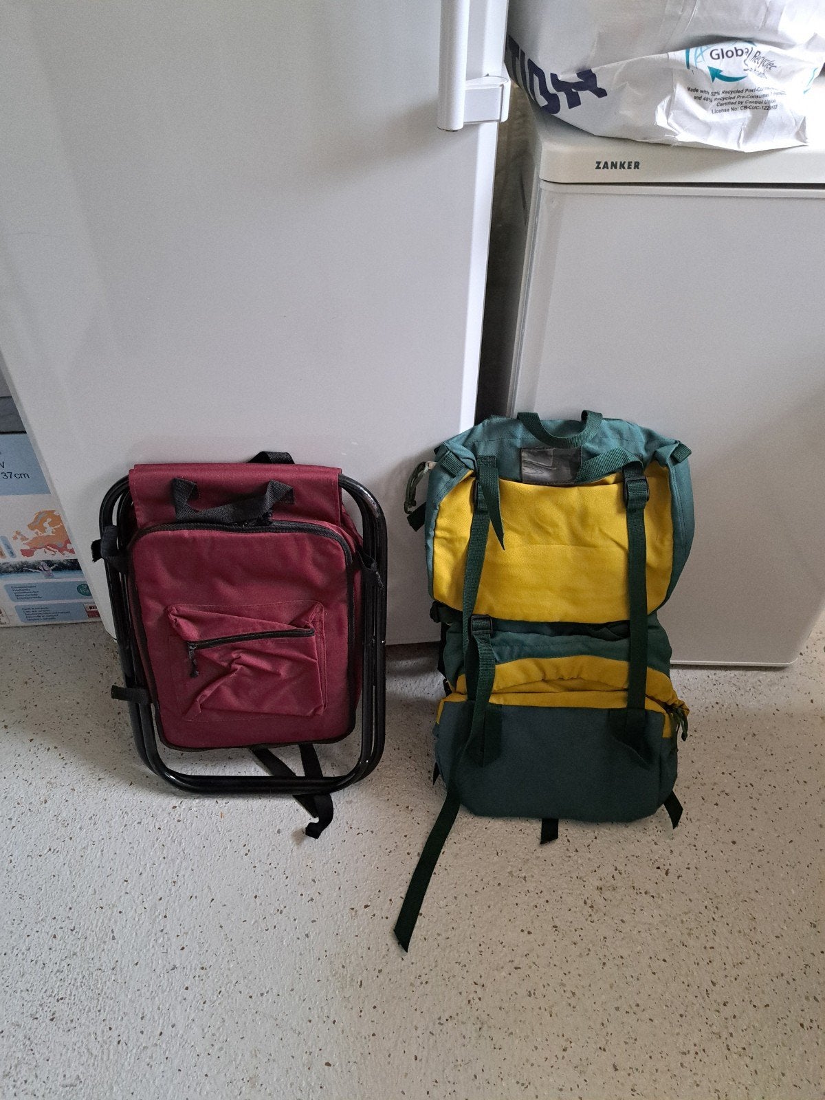 Picknickrugzak met stoel en servies, Caravans en Kamperen, Ophalen of Verzenden, Zo goed als nieuw