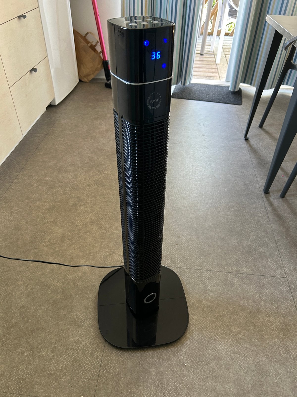 Fauve Torenventilator met Afstandsbediening, Witgoed en Apparatuur, Ventilatoren, Ophalen, Zo goed als nieuw, Ventilator met afstandsbediening
