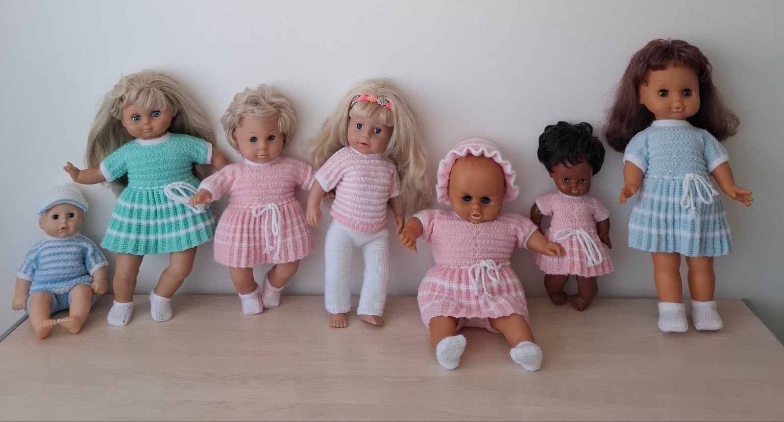 Te koop diverse leuke schone poppen., Kinderen en Baby's, Ophalen, Babypop