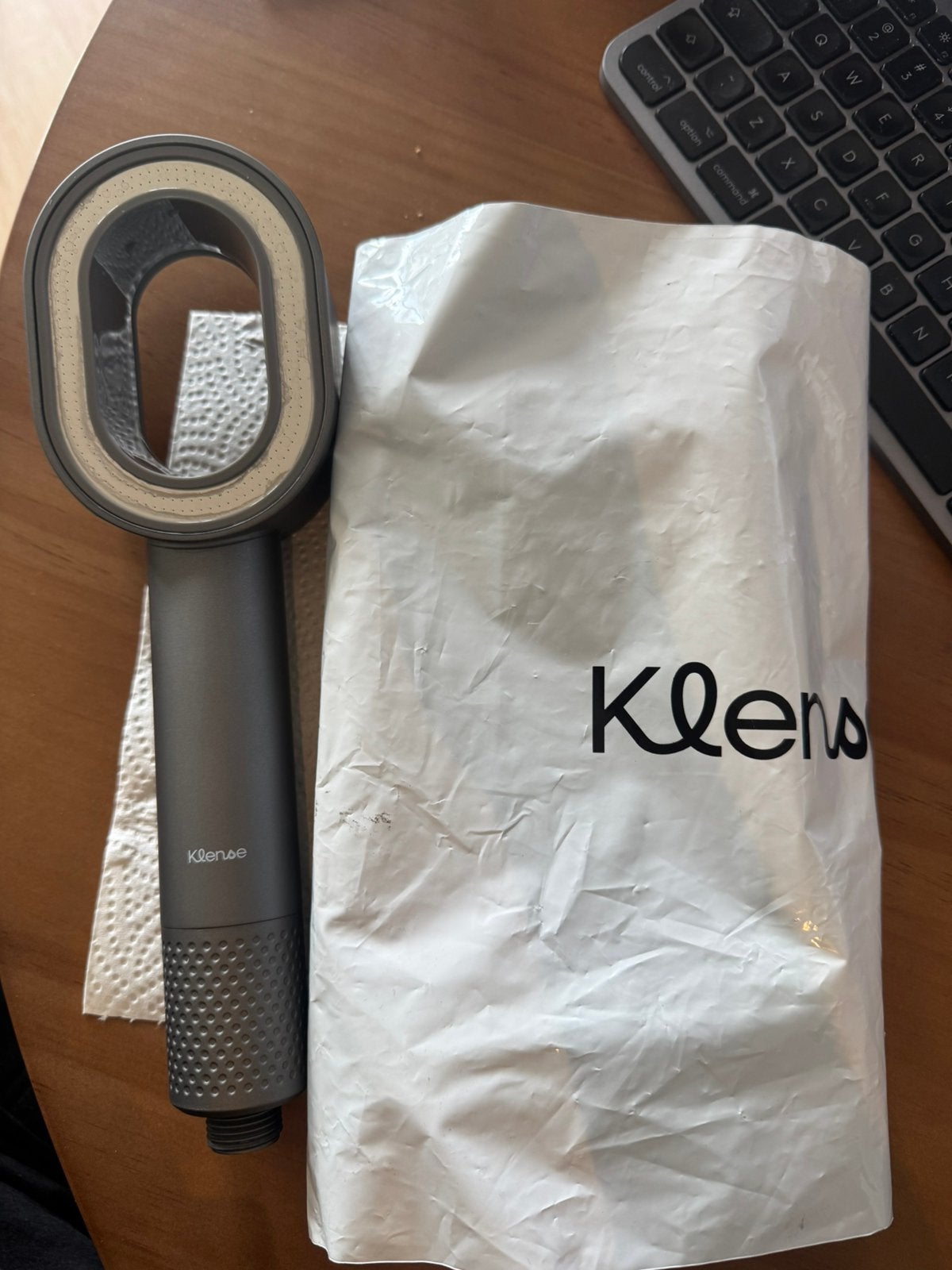 Klense Filter Douchekop (gebruikt) te koop!, Gebruikt, Overige merken, Ophalen of Verzenden, Douche-accessoire