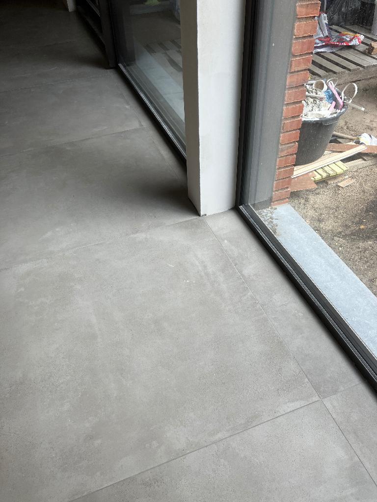 Vloertegels Cercom Infinity Concrete 100x100 15x € 10 per m2, Ophalen, 60 cm of meer, Nieuw, 10 m² of meer