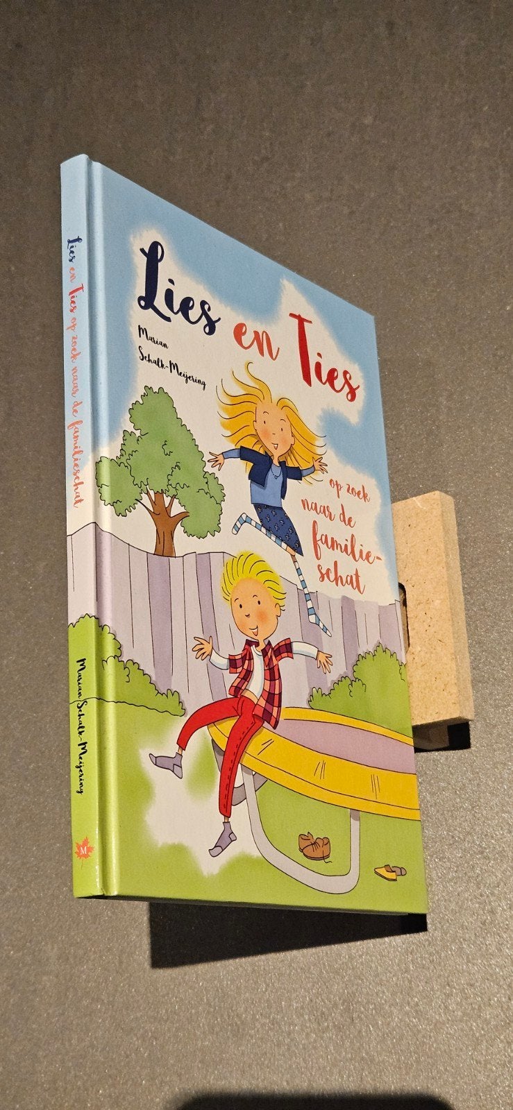 Lies en Ties op zoek naar de familieschat, Fictie algemeen, Ophalen of Verzenden, Zo goed als nieuw, Marian Schalk-Meijering