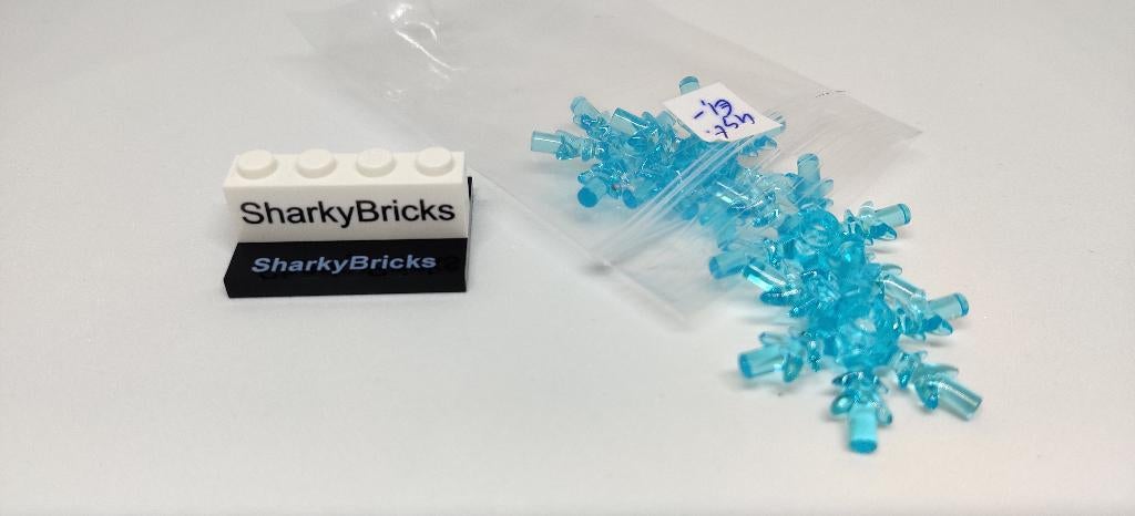 Lego Kristal 4x4 Transparant Lichtblauw per 4 stuks (Nieuw), Kinderen en Baby's, Speelgoed | Duplo en Lego, Nieuw, Lego, Losse stenen