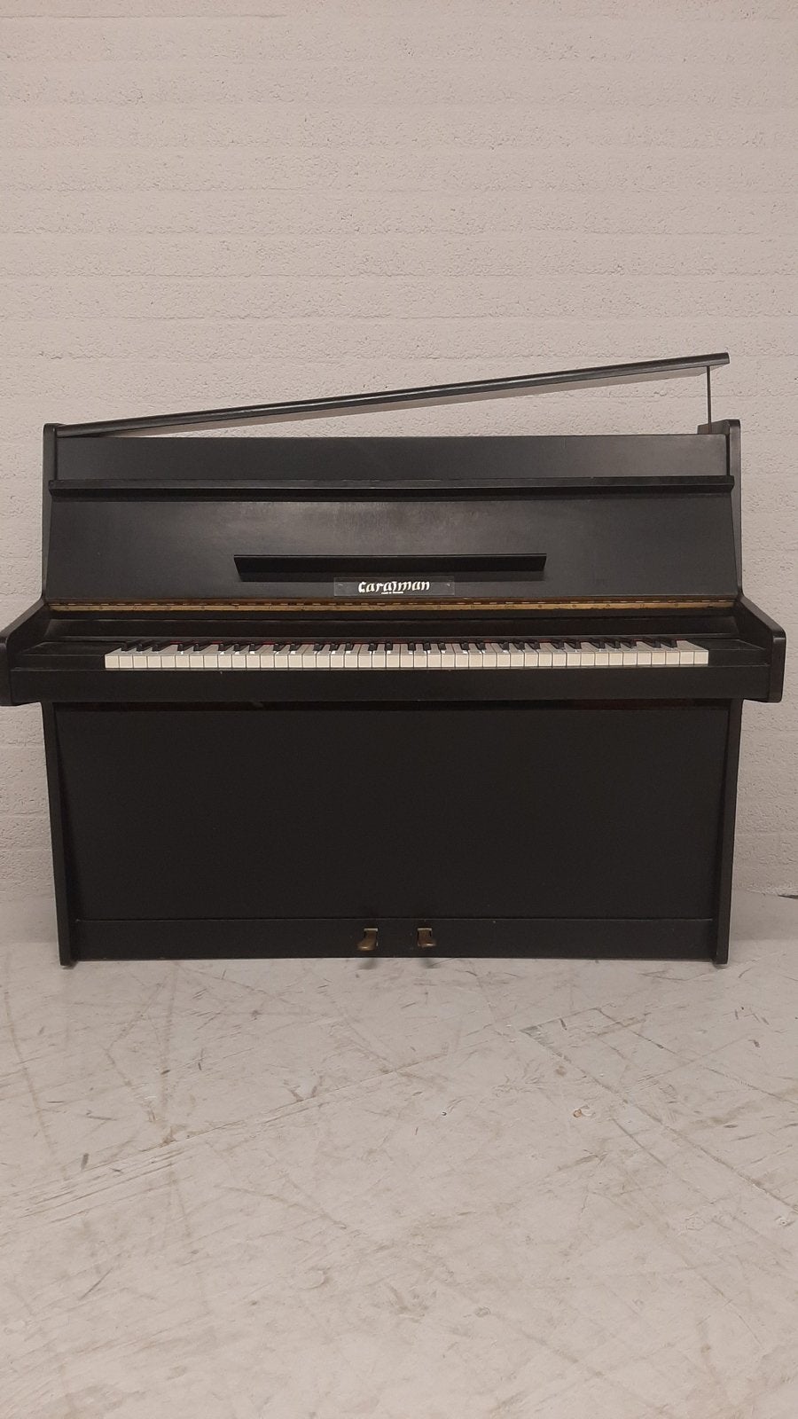 Caraiman Buffetpiano Zwart - Roemeens Klassiek Design, Ophalen, Gebruikt, Zwart, Piano